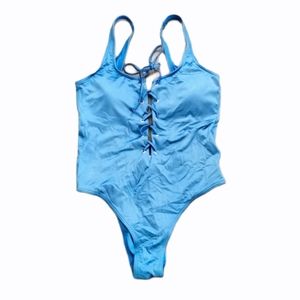 Cikada One Piece Highwaisted Swimsuit 💙